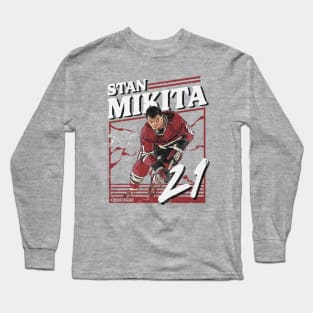 Stan Mikita Chicago Power Long Sleeve T-Shirt